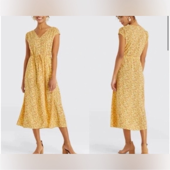 Draper James floral midi dress - Picture 2 of 6